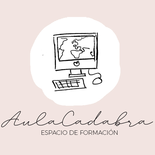 AULACADABRA2 un ordenador, con un mapa mundial bocetado en la pantalla.