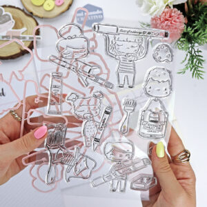 Set de sellos+ troquel Livinglavidacuqui