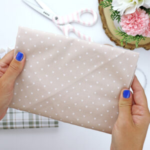 Tela Corazón mostaza de Ohana de Fiesta