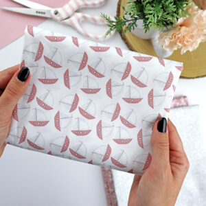 Tela Un barquito chiquitito de Ohana Verano