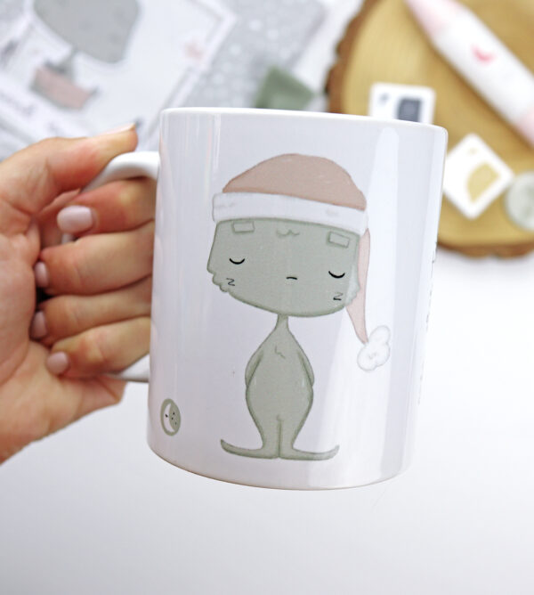 Taza Casa eres tú, de cerámica. 250 ml. Diseño de Alúa Cid