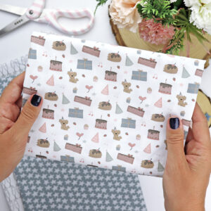 Tela Cumpleaños de Ohana de Fiesta